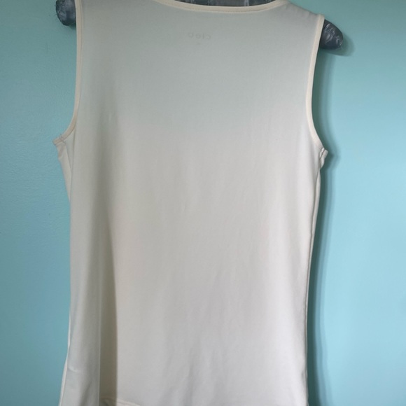 2 for $10 Cleo White Tank - Picture 5 of 7